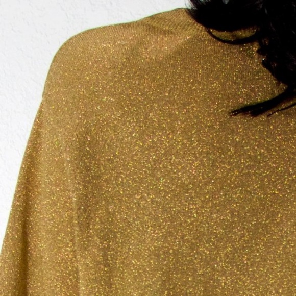 1980s Bechamel Casual Gold Shirt - Dress - Retro - Picture 5 of 5